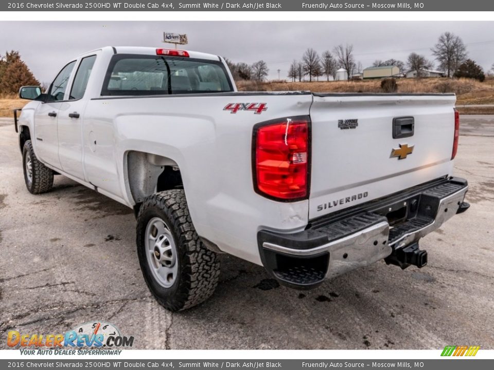 2016 Chevrolet Silverado 2500HD WT Double Cab 4x4 Summit White / Dark Ash/Jet Black Photo #6