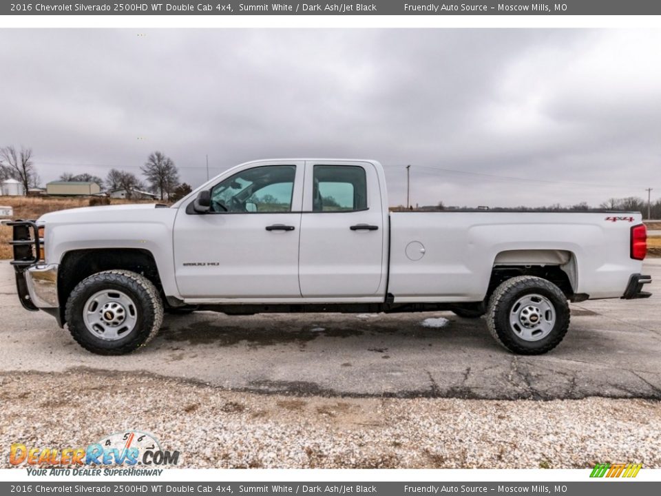 Summit White 2016 Chevrolet Silverado 2500HD WT Double Cab 4x4 Photo #7