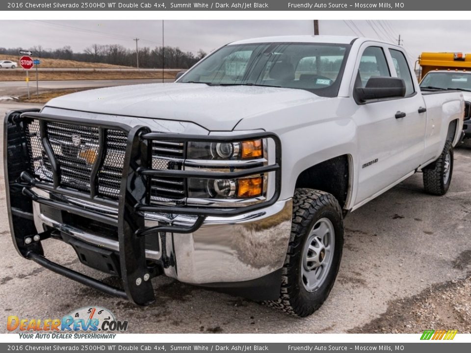 Summit White 2016 Chevrolet Silverado 2500HD WT Double Cab 4x4 Photo #8