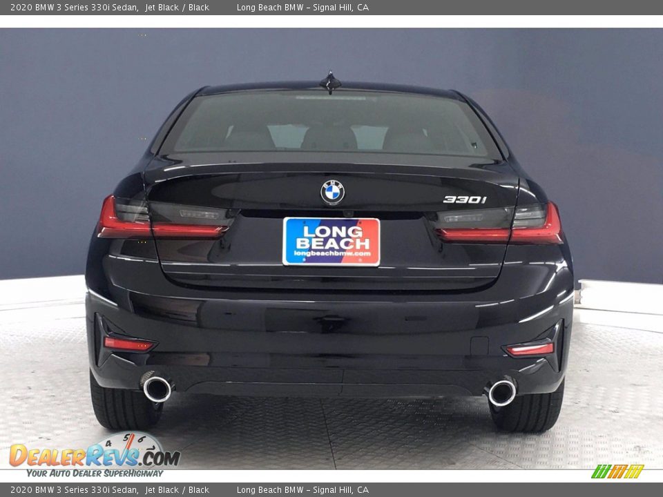 2020 BMW 3 Series 330i Sedan Jet Black / Black Photo #3