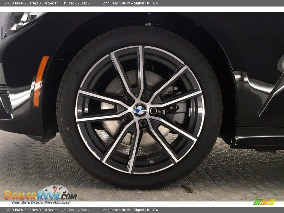 2020 BMW 3 Series 330i Sedan Jet Black / Black Photo #9
