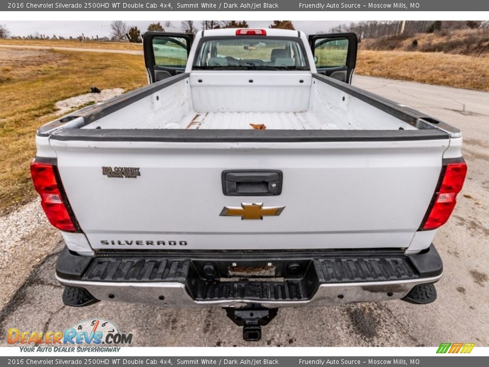 2016 Chevrolet Silverado 2500HD WT Double Cab 4x4 Summit White / Dark Ash/Jet Black Photo #24