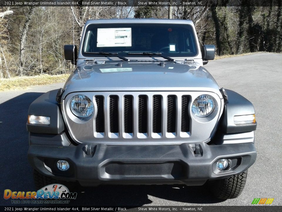 2021 Jeep Wrangler Unlimited Islander 4x4 Billet Silver Metallic / Black Photo #3