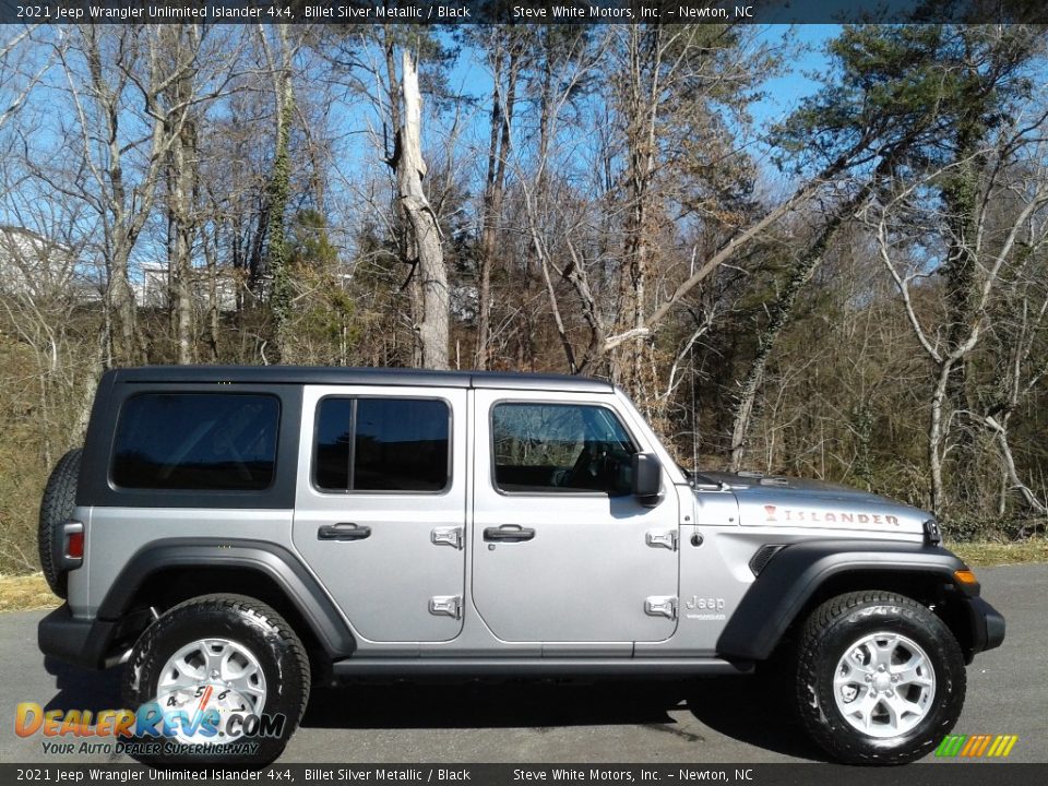 Billet Silver Metallic 2021 Jeep Wrangler Unlimited Islander 4x4 Photo #5