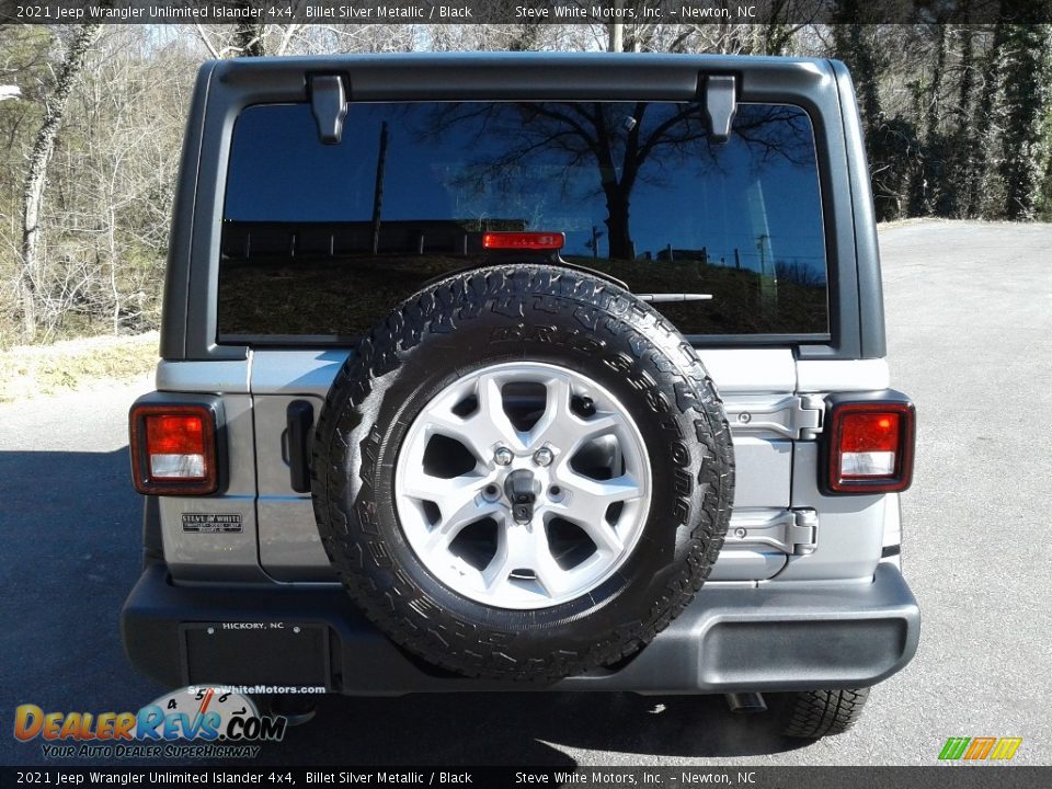 2021 Jeep Wrangler Unlimited Islander 4x4 Billet Silver Metallic / Black Photo #7