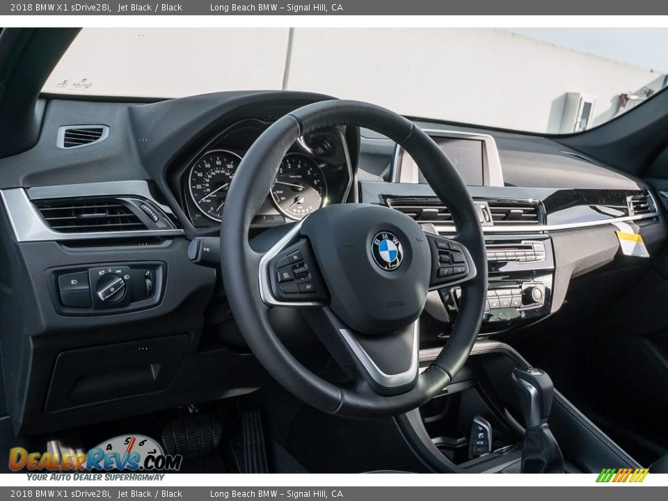 2018 BMW X1 sDrive28i Jet Black / Black Photo #5