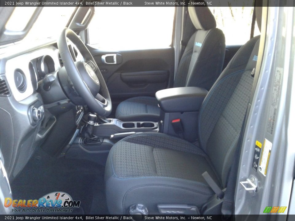 Black Interior - 2021 Jeep Wrangler Unlimited Islander 4x4 Photo #10