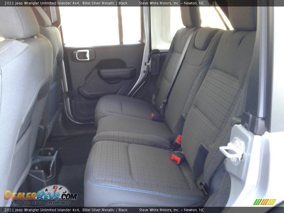 Rear Seat of 2021 Jeep Wrangler Unlimited Islander 4x4 Photo #13