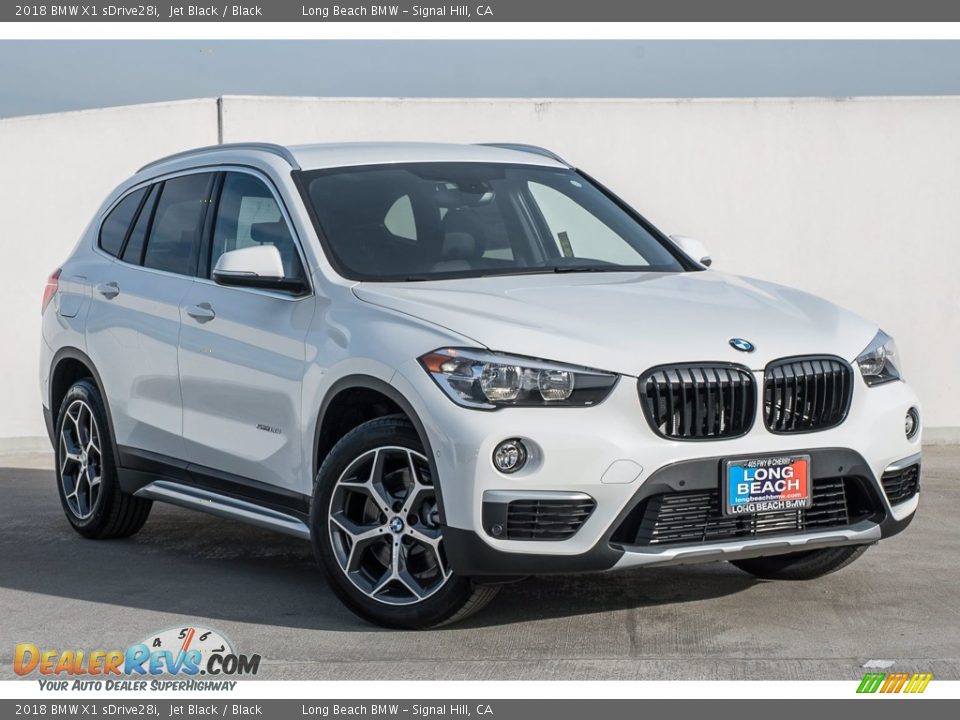 2018 BMW X1 sDrive28i Jet Black / Black Photo #12