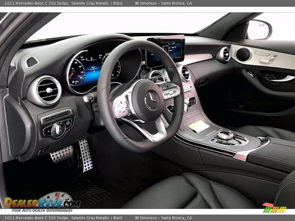 2021 Mercedes-Benz C 300 Sedan Selenite Gray Metallic / Black Photo #4