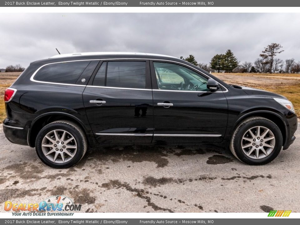 2017 Buick Enclave Leather Ebony Twilight Metallic / Ebony/Ebony Photo #3