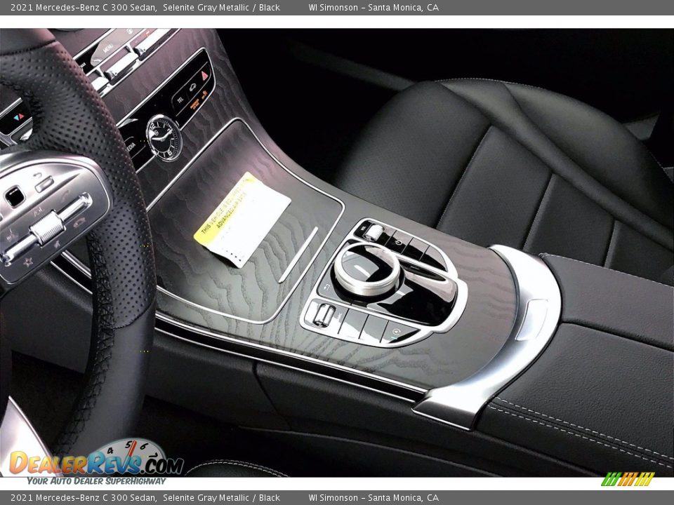 2021 Mercedes-Benz C 300 Sedan Selenite Gray Metallic / Black Photo #7