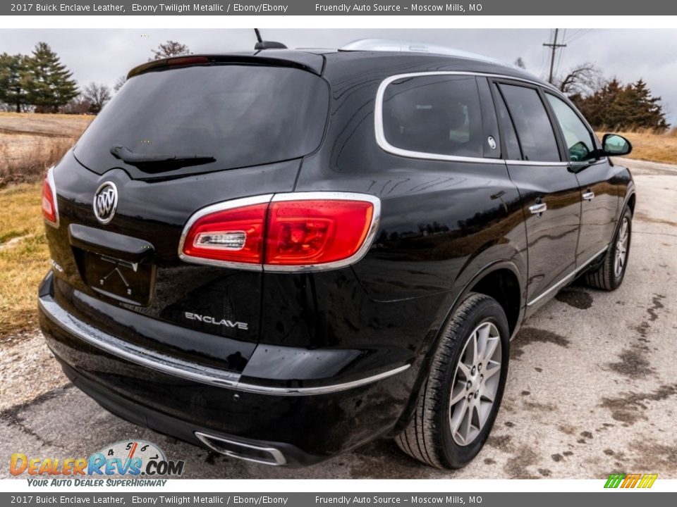 2017 Buick Enclave Leather Ebony Twilight Metallic / Ebony/Ebony Photo #4