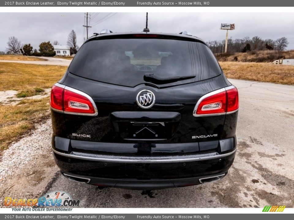 2017 Buick Enclave Leather Ebony Twilight Metallic / Ebony/Ebony Photo #5