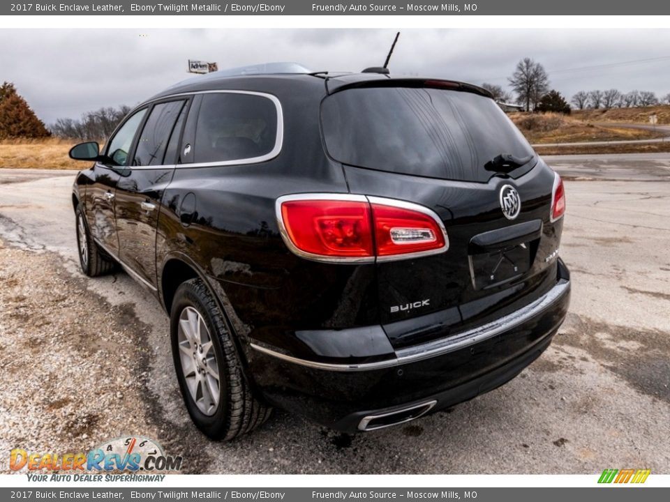 2017 Buick Enclave Leather Ebony Twilight Metallic / Ebony/Ebony Photo #6