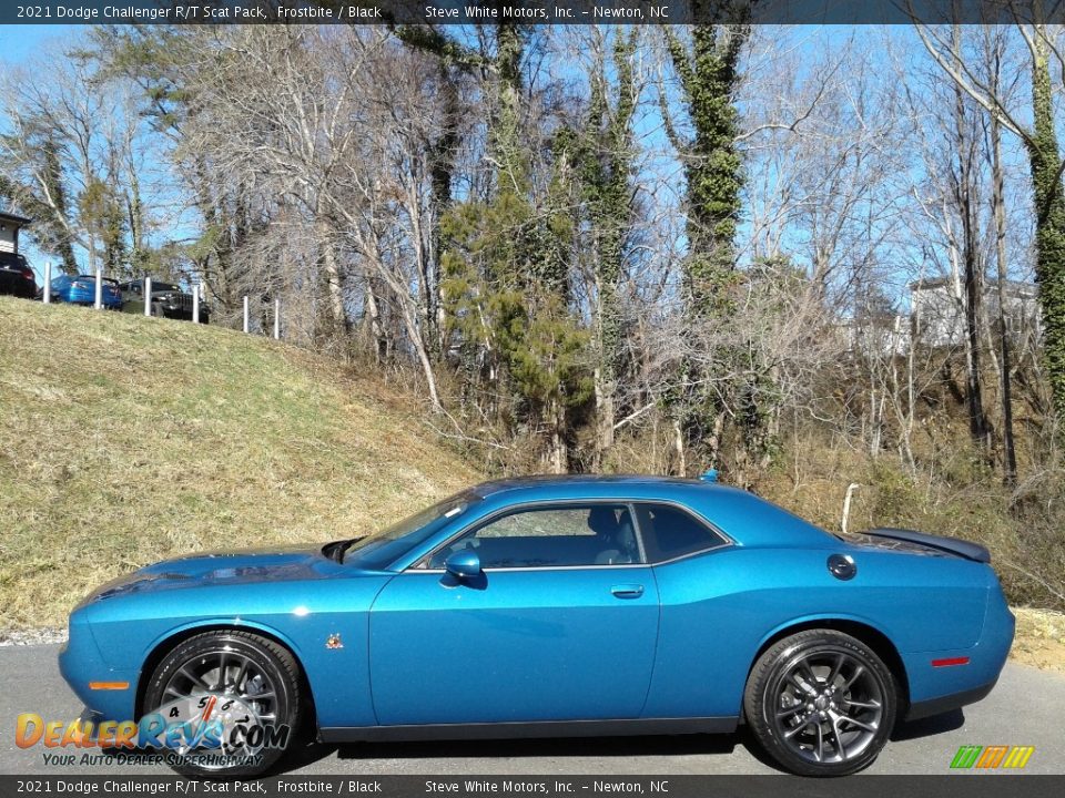 2021 Dodge Challenger R/T Scat Pack Frostbite / Black Photo #1