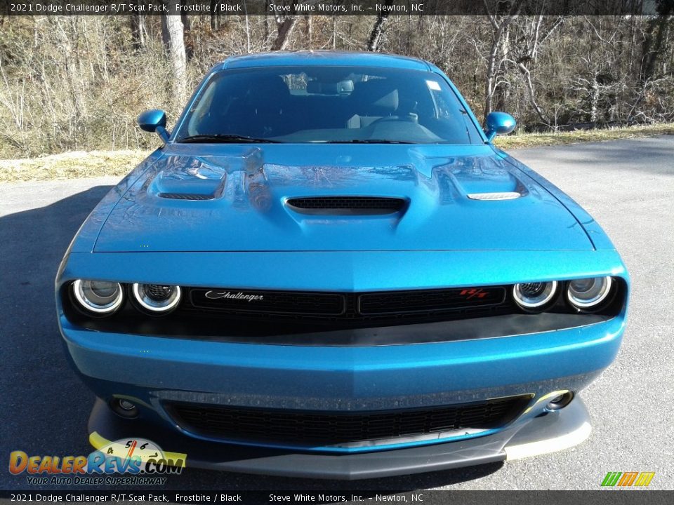 2021 Dodge Challenger R/T Scat Pack Frostbite / Black Photo #3