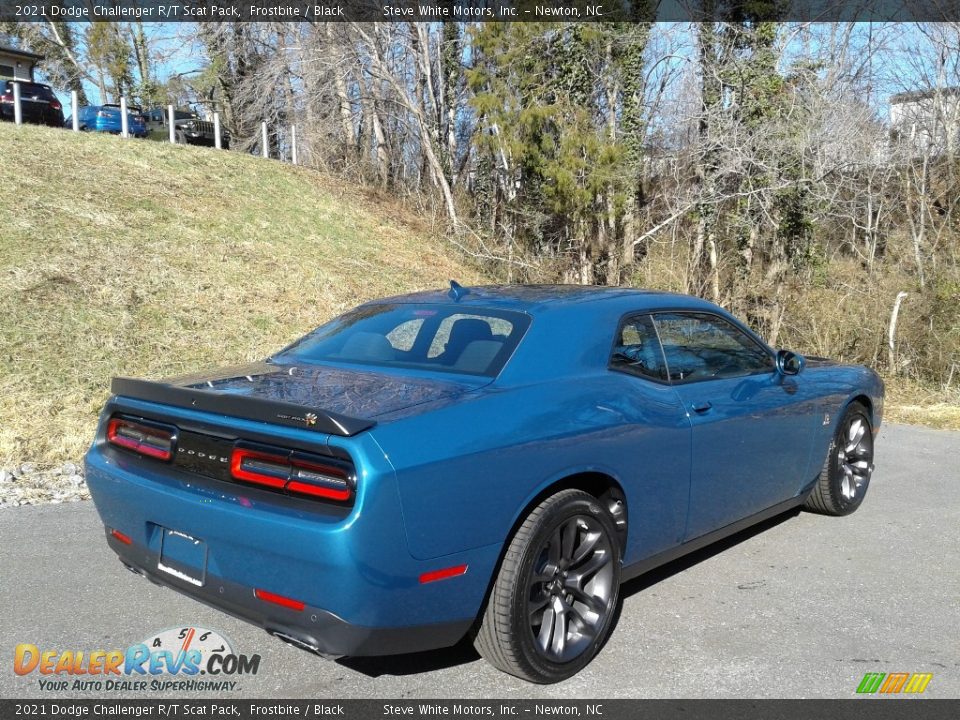 2021 Dodge Challenger R/T Scat Pack Frostbite / Black Photo #6