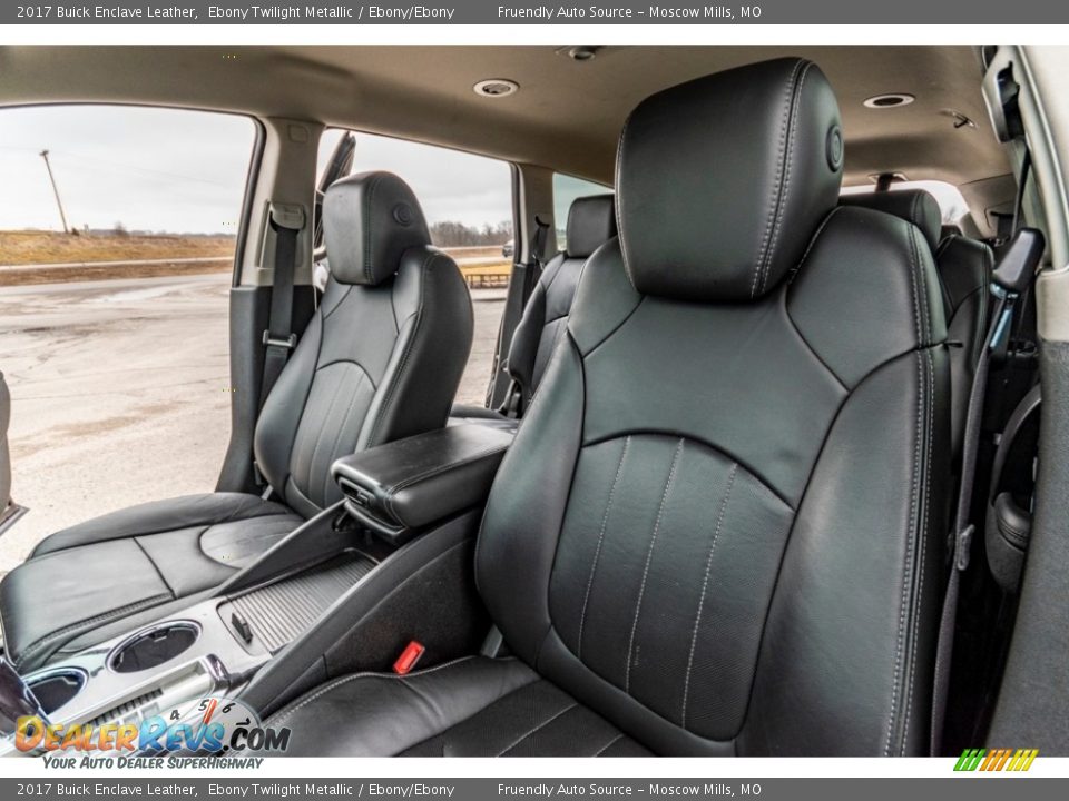 2017 Buick Enclave Leather Ebony Twilight Metallic / Ebony/Ebony Photo #17