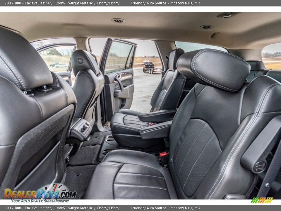 2017 Buick Enclave Leather Ebony Twilight Metallic / Ebony/Ebony Photo #22