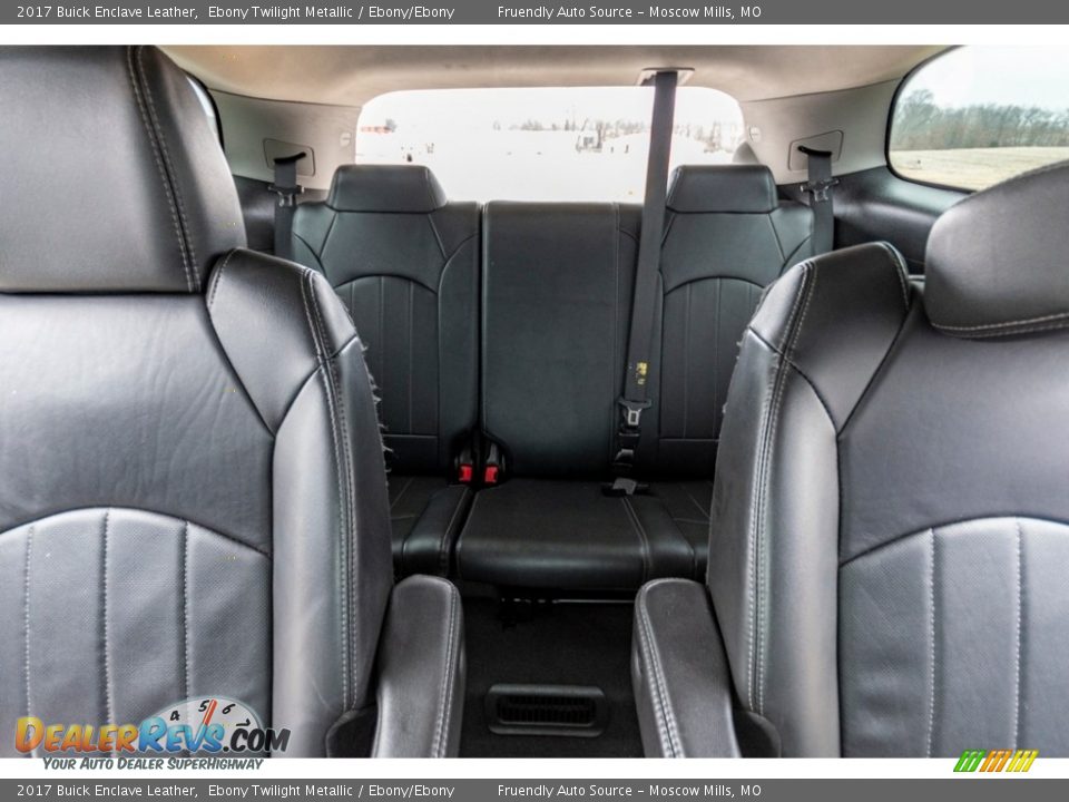 2017 Buick Enclave Leather Ebony Twilight Metallic / Ebony/Ebony Photo #23