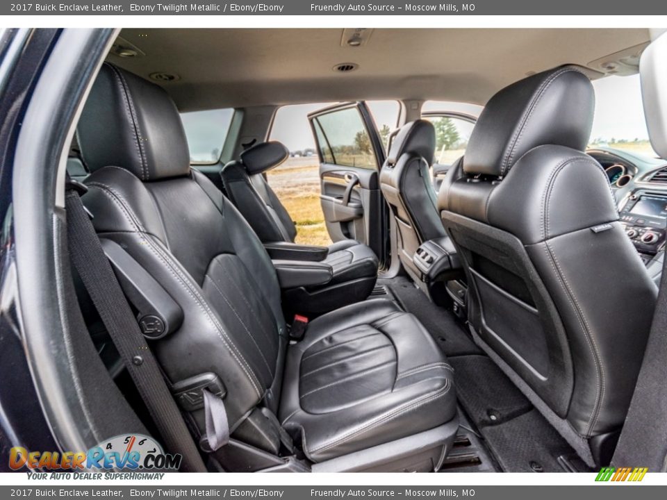 2017 Buick Enclave Leather Ebony Twilight Metallic / Ebony/Ebony Photo #25