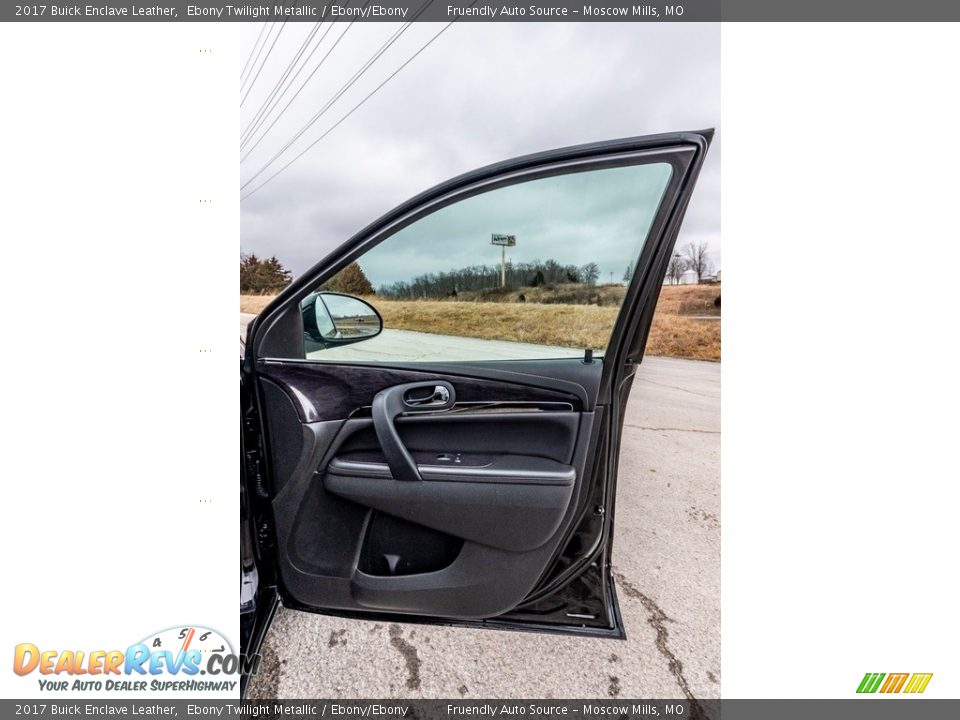 2017 Buick Enclave Leather Ebony Twilight Metallic / Ebony/Ebony Photo #27