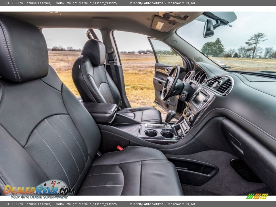 2017 Buick Enclave Leather Ebony Twilight Metallic / Ebony/Ebony Photo #29