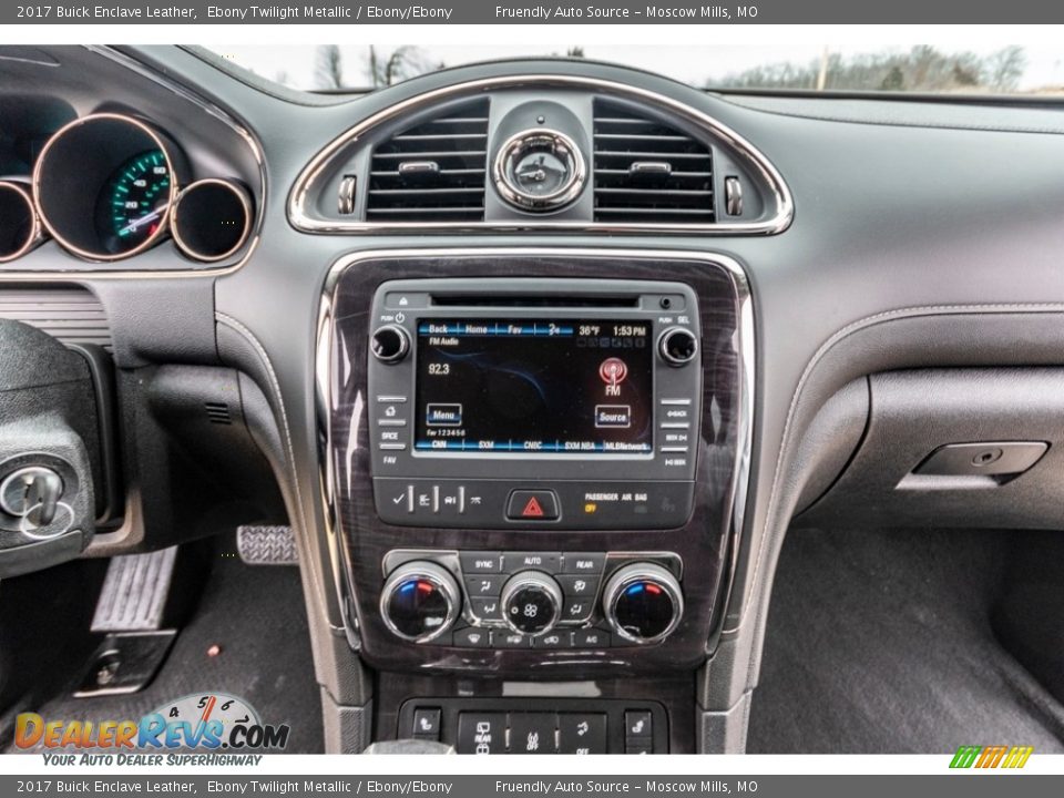 2017 Buick Enclave Leather Ebony Twilight Metallic / Ebony/Ebony Photo #32