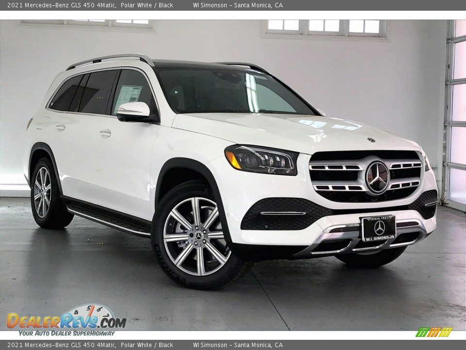 2021 Mercedes-Benz GLS 450 4Matic Polar White / Black Photo #12