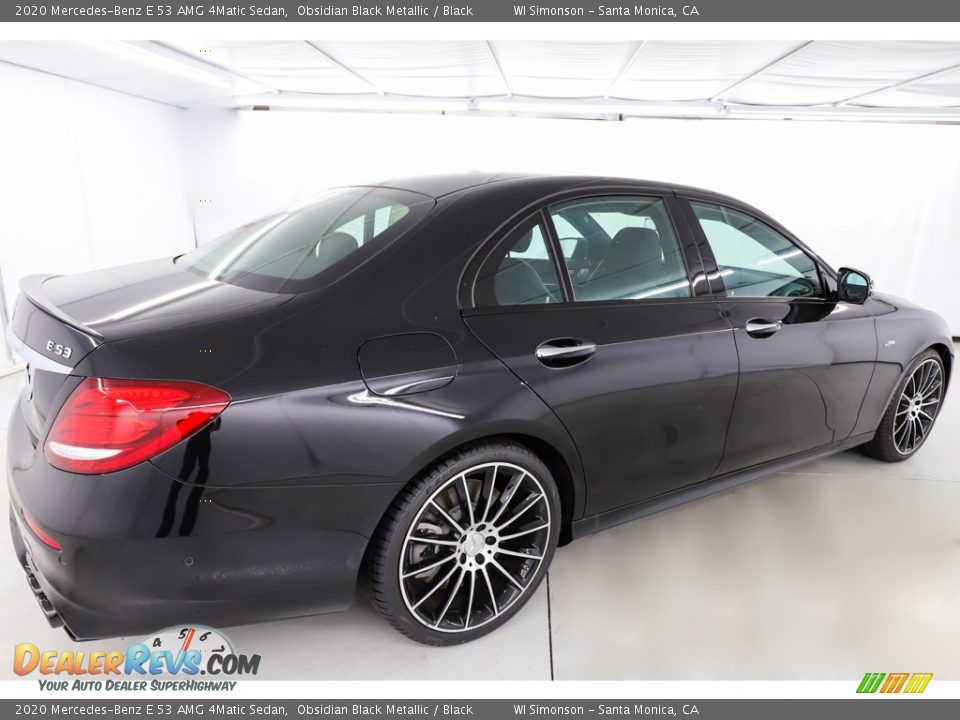 2020 Mercedes-Benz E 53 AMG 4Matic Sedan Obsidian Black Metallic / Black Photo #3