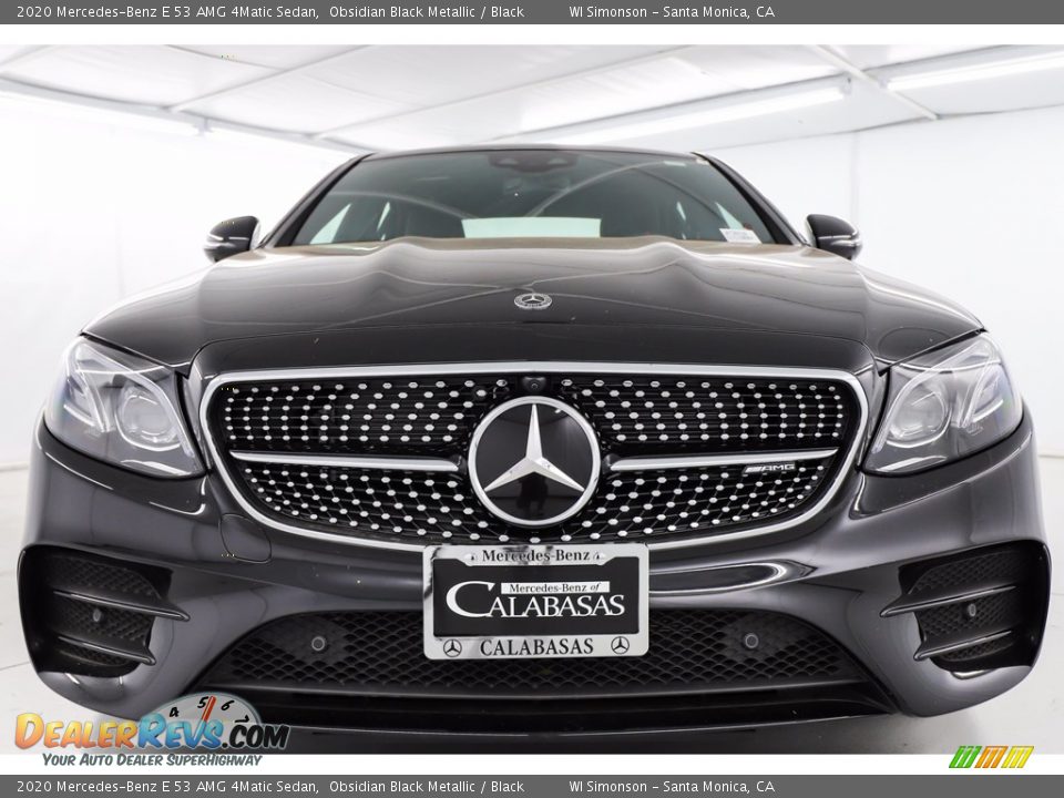 2020 Mercedes-Benz E 53 AMG 4Matic Sedan Obsidian Black Metallic / Black Photo #7