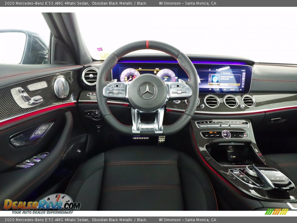 2020 Mercedes-Benz E 53 AMG 4Matic Sedan Obsidian Black Metallic / Black Photo #11