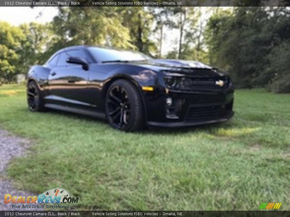 2012 Chevrolet Camaro ZL1 Black / Black Photo #1