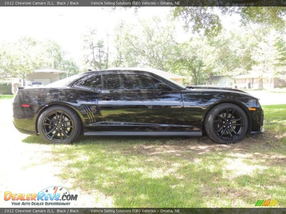 2012 Chevrolet Camaro ZL1 Black / Black Photo #5