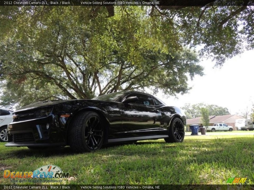 2012 Chevrolet Camaro ZL1 Black / Black Photo #6