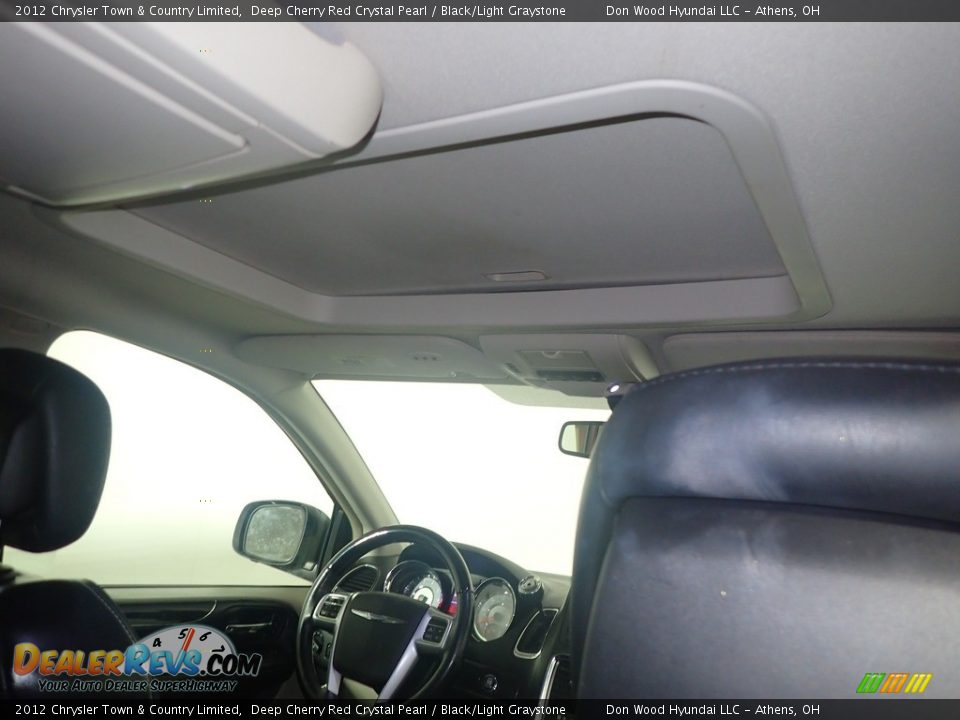 2012 Chrysler Town & Country Limited Deep Cherry Red Crystal Pearl / Black/Light Graystone Photo #2