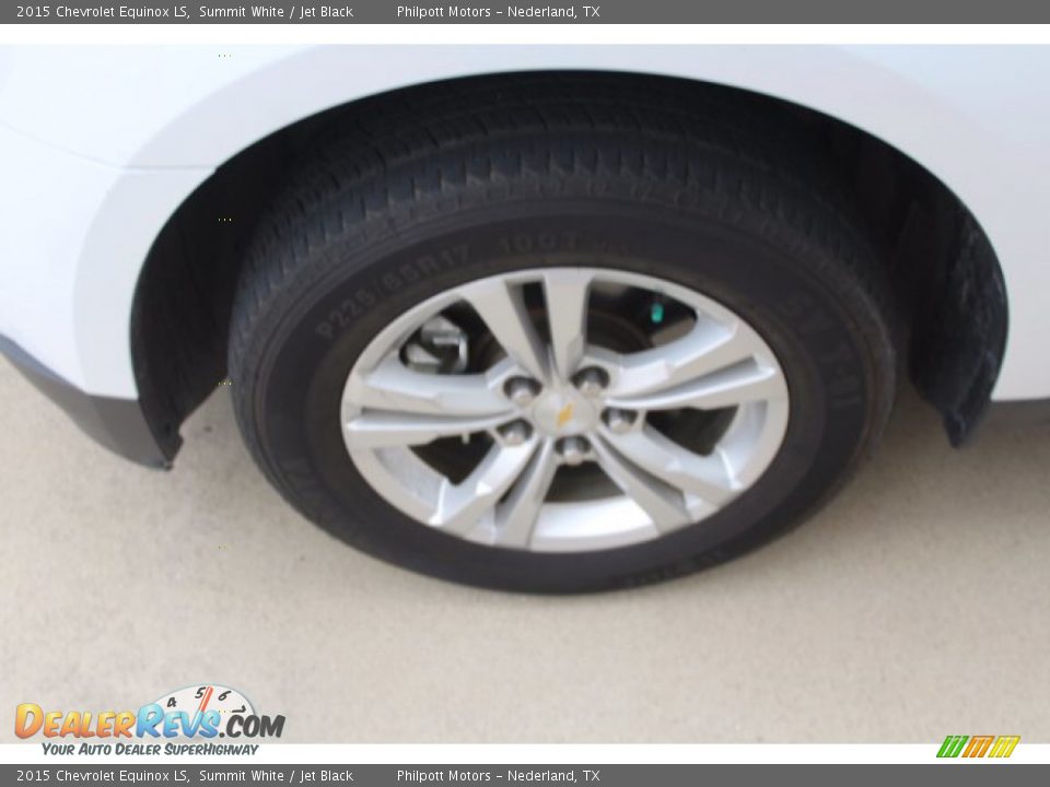 2015 Chevrolet Equinox LS Summit White / Jet Black Photo #5