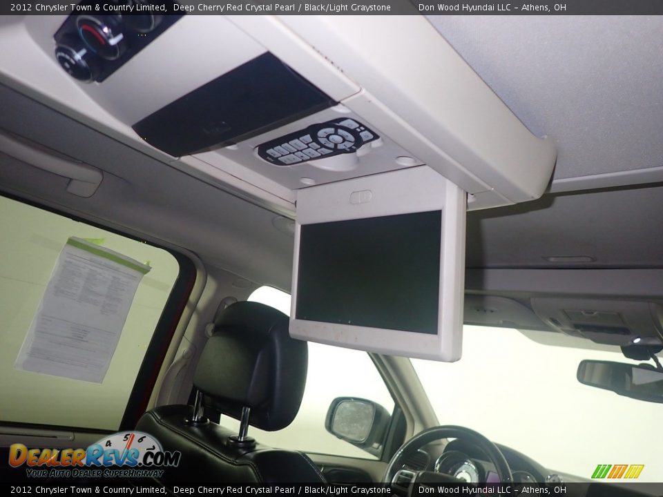 2012 Chrysler Town & Country Limited Deep Cherry Red Crystal Pearl / Black/Light Graystone Photo #3