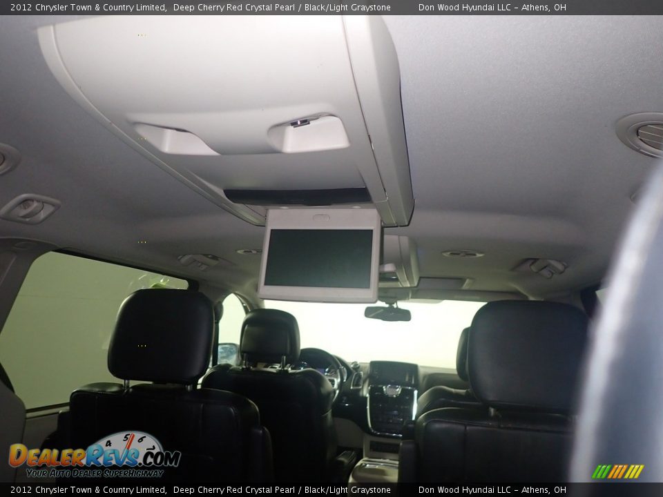 2012 Chrysler Town & Country Limited Deep Cherry Red Crystal Pearl / Black/Light Graystone Photo #4