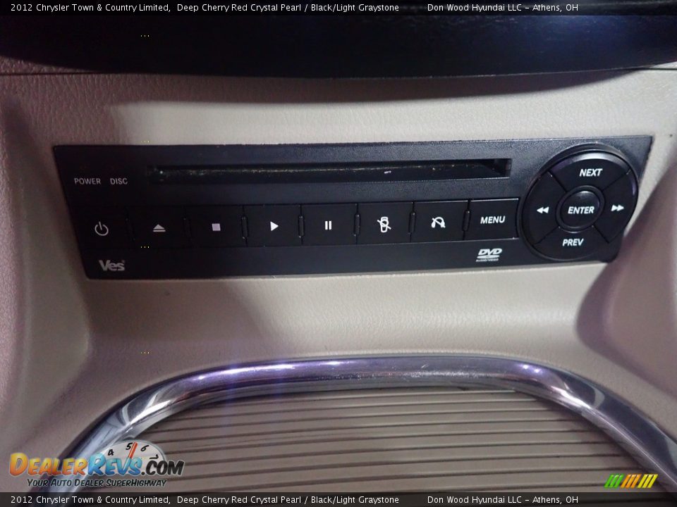 2012 Chrysler Town & Country Limited Deep Cherry Red Crystal Pearl / Black/Light Graystone Photo #5