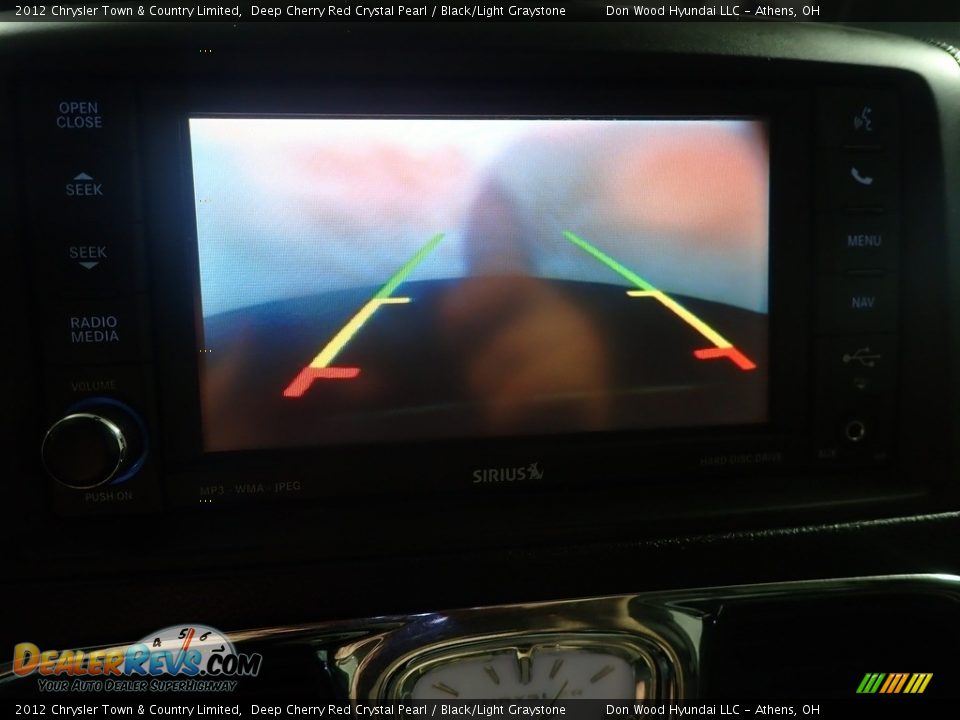 2012 Chrysler Town & Country Limited Deep Cherry Red Crystal Pearl / Black/Light Graystone Photo #6