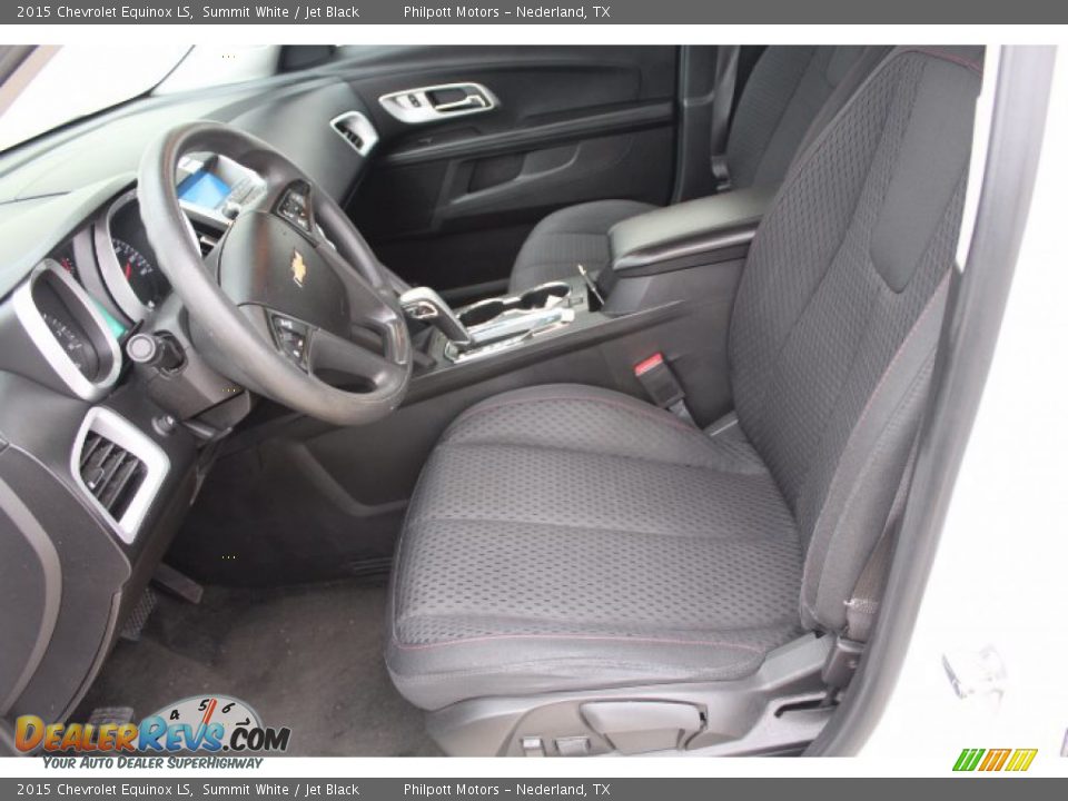 2015 Chevrolet Equinox LS Summit White / Jet Black Photo #10