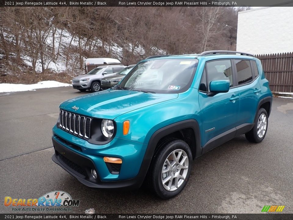 Front 3/4 View of 2021 Jeep Renegade Latitude 4x4 Photo #1