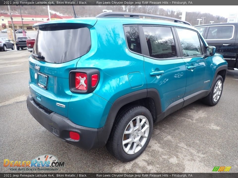 2021 Jeep Renegade Latitude 4x4 Bikini Metallic / Black Photo #6