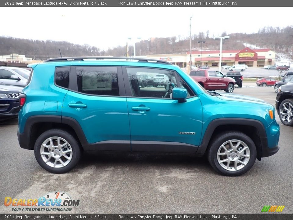 Bikini Metallic 2021 Jeep Renegade Latitude 4x4 Photo #7