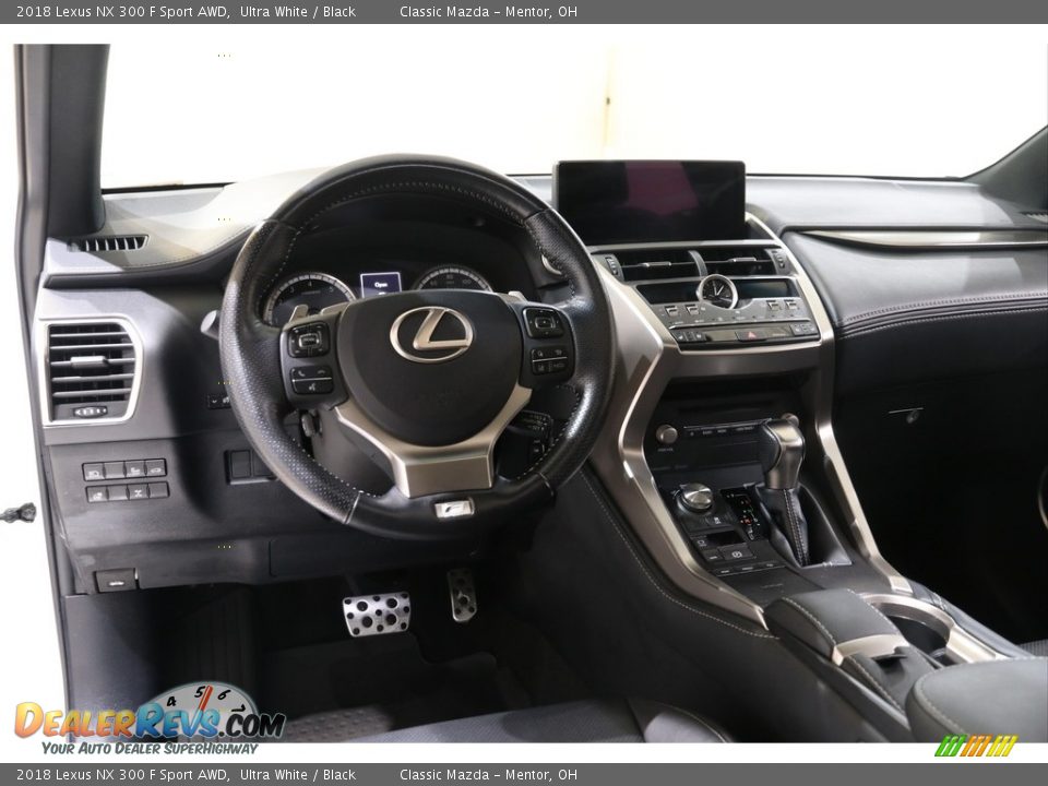 2018 Lexus NX 300 F Sport AWD Ultra White / Black Photo #6