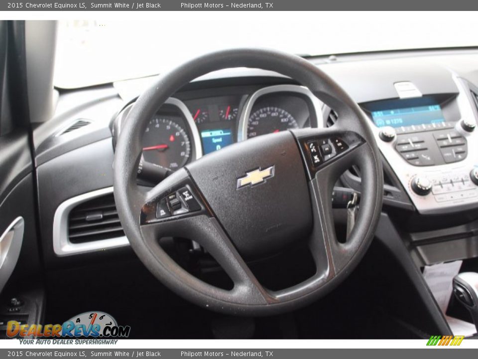 2015 Chevrolet Equinox LS Summit White / Jet Black Photo #19