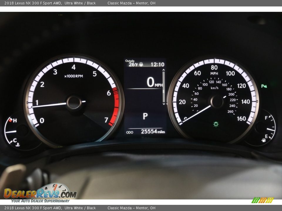 2018 Lexus NX 300 F Sport AWD Ultra White / Black Photo #8