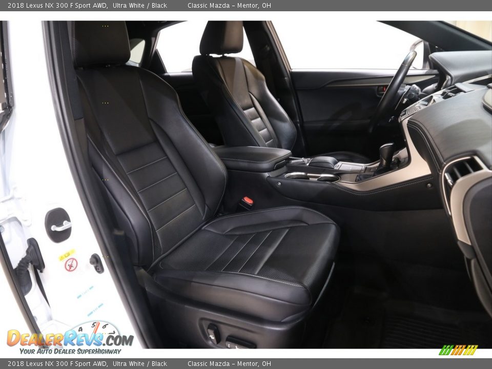 2018 Lexus NX 300 F Sport AWD Ultra White / Black Photo #17
